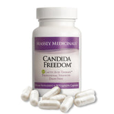 Candida Freedom Colon Cleanse bottle on a clean counter supporting gentle digestion