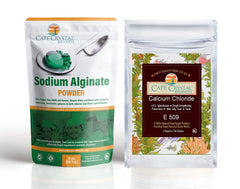 Cape Crystal sodium alginate bottle pour for spherification practice
