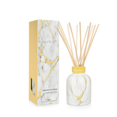 Capri Blue Modern Marble reed diffuser set for stylish room fragrance.