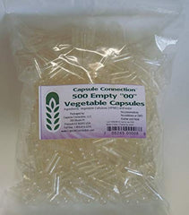 Capsule Connection vegetable capsules close-up highlighting vegan, preservative-free design