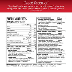 Cardio Cuts Nutrition 4.0 Cherry Slush scoop aids quick, consistent mixing.