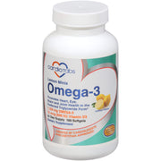 CardioTabs Lemon Minis softgels closeup, easy to swallow with fresh lemon flavor.