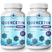 Care 4 Harmony Quercetin Gummies bottle showing family-friendly immune support