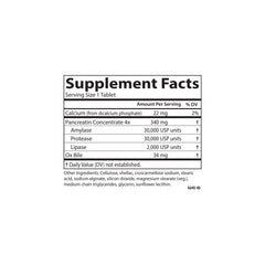 Carlson Digestive Enzymes 34 bottle open with visible tablets for easy daily use.