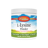 Carlson L-Lysine Powder bottle pour for quick dosing and absorption