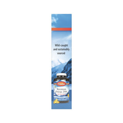 Carlson Maximum Omega 2000 three-pack softgels; easy daily omega-3 intake.