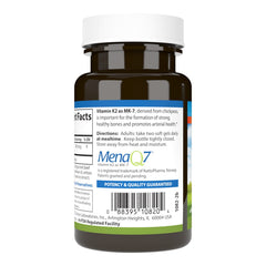 Carlson Vitamin K2 MK-7 with MenaQ7 for improved calcium bioavailability.