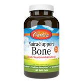 Carlson Nutra-Support Bone bottle with softgels for daily calcium