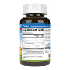 Carlson D3 gummy bottle label highlighting 4,000 IU per gummy