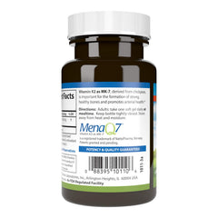 Two Carlson Vitamin K2 MK-7 bottles displayed in packaging.