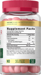 Carlyle Apple Flavored ACV Gummies close-up highlights chewy texture and flavor.
