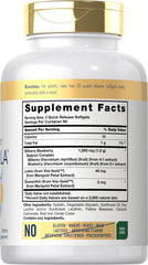 Close-up of Carlyle Eye Health softgels for easy swallowing