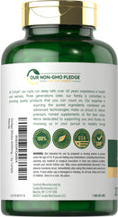 Carlyle Ginkgo Biloba bottle label close-up highlighting ingredients and features