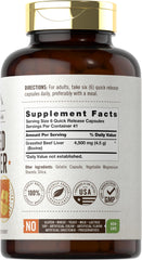 Carlyle bottle label showing ingredients and non-GMO gluten-free formula
