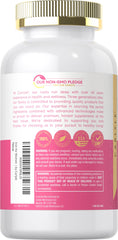 Carlyle Iron tablets close-up highlighting coated tablets