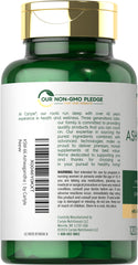Carlyle KSM-66 Ashwagandha label close-up showing extract info.