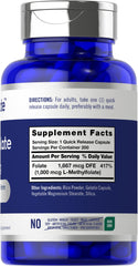 Carlyle L-Methylfolate capsules pour illustrates convenient daily dosing