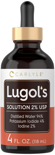 Carlyle Lugols 2% botella con gotero para dosificaciones precisas