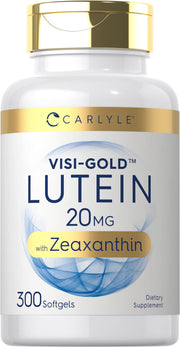 Carlyle Lutein and Zeaxanthin bottle front view for daily eye nutrition