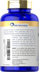 Carlyle Magnesium Malate label with nutrition facts and 1800 mg per serving.