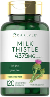 Carlyle Milk Thistle bottle front for daily wellness support