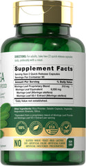 Carlyle Moringa Oleifera capsules pour showing powder form
