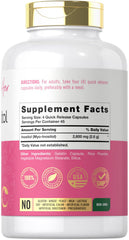 Carlyle Myo-Inositol 2600mg capsules in blister pack for daily use.