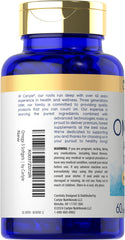 Carlyle Non-GMO gluten-free label on bottle appeals to dietary needs.