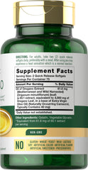 Carlyle Oregano Oil softgels pack for easy quick-release intake.