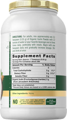 Carlyle Inulin Powder scoop shows convenient daily serving for fiber