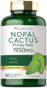 Carlyle Prickly Pear bottle front for daily wellness support.