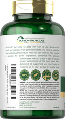 200-count Carlyle psyllium bottle offers convenient daily fiber support.