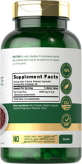 Carlyle Red Yeast Rice capsules closeup highlights premium, trusted ingredients.