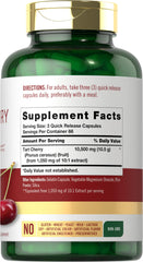 Carlyle Tart Cherry capsules closeup highlights compact quick-release capsules.