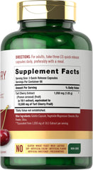 Carlyle Tart Cherry Capsules quick-release, fast-absorbing formula.