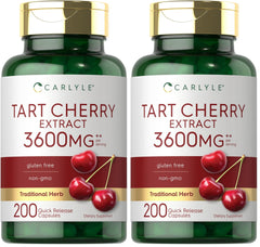 Carlyle Tart Cherry Extract capsules bottle for daily wellness