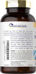 Carlyle Triple Magnesium Complex label displaying magnesium malate, glycinate, and citrate.