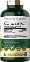 Carlyle Wormwood capsules close-up suggests quick-release daily use