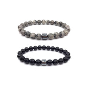 Carzyzhu round-bead quit-smoking bracelet for mindful quitting