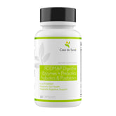 Casa de Sante FODMAP Digestive Enzymes bottle supports gas relief after meals