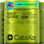 Cata-Kor NAD CORE bottle for daily liposomal NAD+ support.