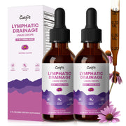 Catfit Lymphatic Drainage Drops bottle with pour for daily support