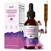 Catfit Lymphatic Drainage Drops bottle showing a natural immune-support formula
