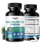 Catfit Saw Palmetto bottle for prostate support and urinary comfort