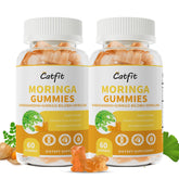 Catfit Sugarfree Moringa Gummies orange bottle supports daily energy.