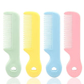 Cauaoa baby comb with round-tip bristles gentle on newborn scalps.