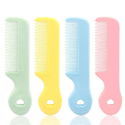 Cauaoa baby comb with round-tip bristles gentle on newborn scalps.
