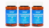 CAW Hypersorption Cycloastragenol bottle with 30 enteric-coated capsules for smooth absorption