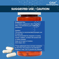 CAW Cycloastragenol with 99.5% purity verified by independent testing