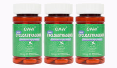 CAW Nano Cycloastragenol bottle front for daily wellness routine